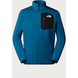The North Face Crest Full Zip - Mineral Ink/TNF Black - M Male The North Face Crest Full Zip - Mineral Ink/TNF Black - M Male
