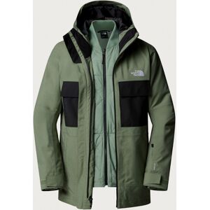 The North Face Fourbarrel Triclimate Jacket - Bark Mist - TNF Black - M Male The North Face Fourbarrel Triclimate Jacket - Bark Mist - TNF Black - M Male