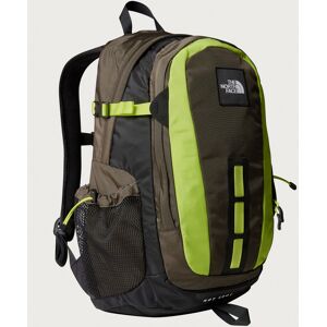 The North Face Hot Shot SE Backpack - New Taupe Green/TNF Black/Fizz Lime Unisex The North Face Hot Shot SE Backpack - New Taupe Green/TNF Black/Fizz Lime Unisex