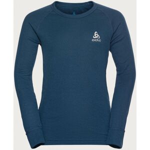Odlo Active Warm Eco BL Kids' Long Sleeve Crew Neck - Blue Wing Teal - 8 Years Unisex Odlo Active Warm Eco BL Kids' Long Sleeve Crew Neck - Blue Wing Teal - 8 Years Unisex