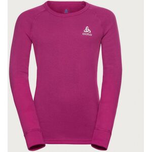 Odlo Active Warm Eco BL Kids' Long Sleeve Crew Neck - Festival Fuschia - 12 Years Unisex Odlo Active Warm Eco BL Kids' Long Sleeve Crew Neck - Festival Fuschia - 12 Years Unisex