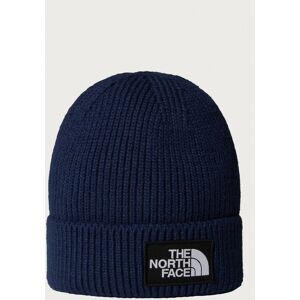 The North Face TNF Logo Box Cuffed Beanie - Summit Navy Unisex The North Face TNF Logo Box Cuffed Beanie - Summit Navy Unisex