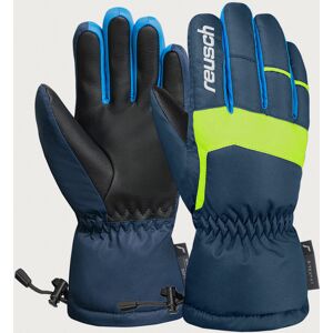 Reusch Charlie R-Tex XT Jr Gloves - Black/Dress Blue/Saf Yellow - Size 5 Unisex Reusch Charlie R-Tex XT Jr Gloves - Black/Dress Blue/Saf Yellow - Size 5 Unisex