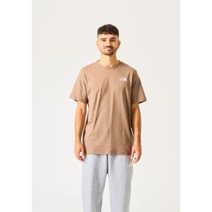 The North Face Box NSE Tee - Mocha Brown/Mushroom Grey - XXL Male The North Face Box NSE Tee - Mocha Brown/Mushroom Grey - XXL Male