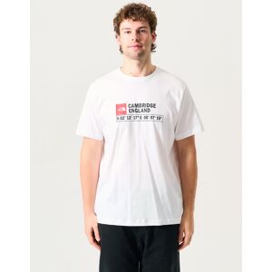 The North Face GPS Logo T-Shirt Cambridge - TNF White - XXL Male The North Face GPS Logo T-Shirt Cambridge - TNF White - XXL Male