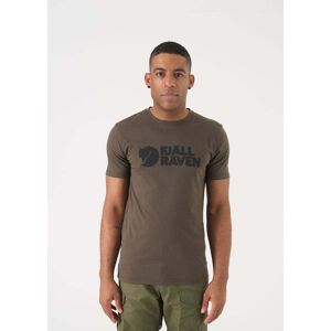 Fjallraven Logo T-Shirt - Dark Olive - S Male Fjallraven Logo T-Shirt - Dark Olive - S Male