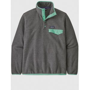 Patagonia Lightweight Synchilla Snap-T Pullover - Nicle/Early Teal - S Male Patagonia Lightweight Synchilla Snap-T Pullover - Nicle/Early Teal - S Male