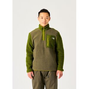 The North Face Yumiori 1/4 Zip - New Taupe Green/Woodland Green/Deep Dijon - XL Male The North Face Yumiori 1/4 Zip - New Taupe Green/Woodland Green/Deep Dijon - XL Male