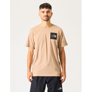 The North Face Fine Tee - Mushroom Grey - M Male The North Face Fine Tee - Mushroom Grey - M Male