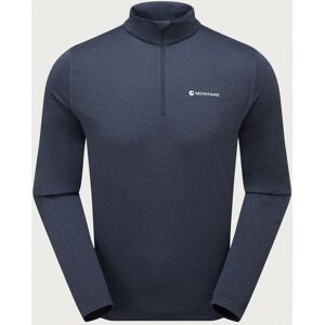 Montane Dart Long Sleeved Zip Neck - Eclipse Blue - S Male Montane Dart Long Sleeved Zip Neck - Eclipse Blue - S Male