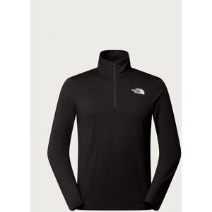 The North Face 24/7 1/4 Zip Tee - TNF Black - XXL Male The North Face 24/7 1/4 Zip Tee - TNF Black - XXL Male