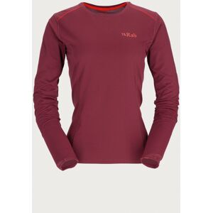 Rab Force Long Sleeved Tee - Deep Heather - 12 Female Rab Force Long Sleeved Tee - Deep Heather - 12 Female
