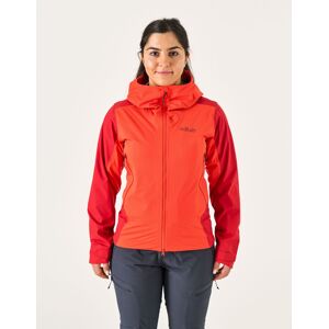 Rab Kinetic 2.0 Alpine Jacket - Red Grapefruit - 10 Female Rab Kinetic 2.0 Alpine Jacket - Red Grapefruit - 10 Female