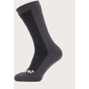 SealSkinz Waterproof Cold Weather Mid Length Socks - Black - XL Unisex SealSkinz Waterproof Cold Weather Mid Length Socks - Black - XL Unisex