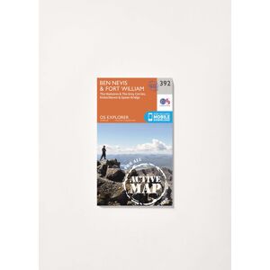 Ordnance Survey Ben Nevis - OS Explorer Active 392 Map unisex Ordnance Survey Ben Nevis - OS Explorer Active 392 Map unisex