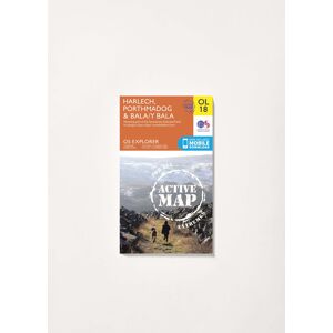 Ordnance Survey Harlech, Porthmadog & Bala - OS Explorer Active OL18 Map unisex Ordnance Survey Harlech, Porthmadog & Bala - OS Explorer Active OL18 Map unisex