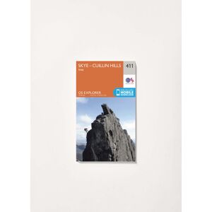 Ordnance Survey Skye - Cuillin Hills - OS Explorer 411 Map unisex Ordnance Survey Skye - Cuillin Hills - OS Explorer 411 Map unisex
