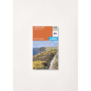 Ordnance Survey Land's End, Penzance & St Ives - OS Explorer 102 Map unisex Ordnance Survey Land's End, Penzance & St Ives - OS Explorer 102 Map unisex