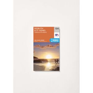 Ordnance Survey Redruth & St Agnes - OS Explorer 104 Map unisex Ordnance Survey Redruth & St Agnes - OS Explorer 104 Map unisex