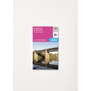 Ordnance Survey Dorking & Reigate, Crawley & Horsham - Landranger 187 Map unisex Ordnance Survey Dorking & Reigate, Crawley & Horsham - Landranger 187 Map unisex