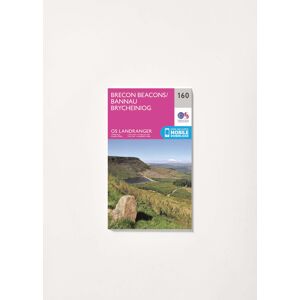 Ordnance Survey Brecon Beacons - Landranger 160 Map unisex Ordnance Survey Brecon Beacons - Landranger 160 Map unisex