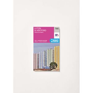 Ordnance Survey Luton, Hertford, Hitchin & St Albans - Landranger 166 Map unisex Ordnance Survey Luton, Hertford, Hitchin & St Albans - Landranger 166 Map unisex