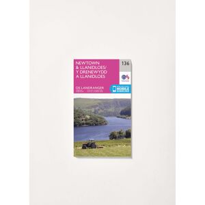 Ordnance Survey Newtown & Llanidloes - Landranger 136 Map unisex Ordnance Survey Newtown & Llanidloes - Landranger 136 Map unisex