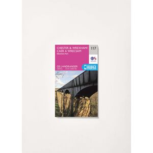 Ordnance Survey Chester & Wrexham, Ellesmere Port - Landranger 117 Map unisex Ordnance Survey Chester & Wrexham, Ellesmere Port - Landranger 117 Map unisex