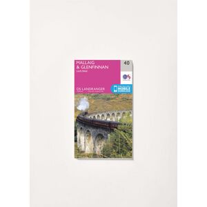 Ordnance Survey Mallaig, Glenfinnan & Loch Shiel - Landranger 40 Map unisex Ordnance Survey Mallaig, Glenfinnan & Loch Shiel - Landranger 40 Map unisex