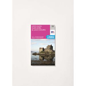 Ordnance Survey Loch Alsh, Glen Shiel & Loch Hourn - Landranger 33 Map unisex Ordnance Survey Loch Alsh, Glen Shiel & Loch Hourn - Landranger 33 Map unisex
