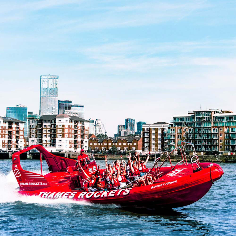 Prezzybox Thames Rockets Speedboat Experience