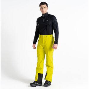 Dare 2b - Men's Breathable Achieve II Recycled Ski Pants Neon Spring Yellow, Size: L Regular