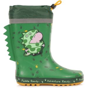 Regatta Peppa Pig Puddle Wellies Dino Green, Size: UK13