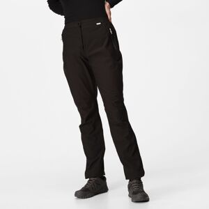 Women's Breathable Highton Waterproof Overtrousers Black, Size: M Reg - Regatta