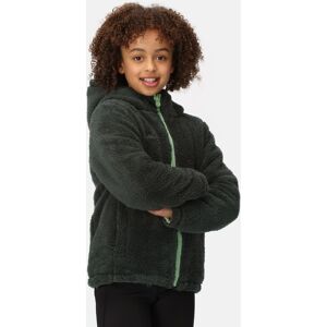 Regatta Kids Water-repellent Kyrell Reversible Jacket Quient Green Darkest Spruce, Size: 3-4 Years