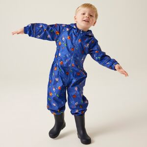 Regatta Kids Lightweight Peppa Pig Pobble Waterproof Puddle Suit Surf Spray, Size: 5-6 yrs