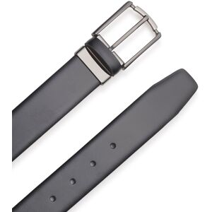 Savile Row Company Black Leather Dress Belt 42