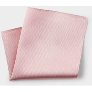 Savile Row Company Dusty Pink Fine Twill Silk Pocket Square - Men