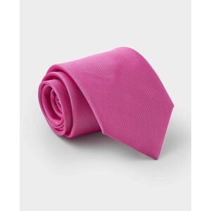 Savile Row Company Pink Twill Silk Tie - Men