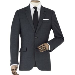 Savile Row Company Dark Grey Wool-Blend Tailored Suit Jacket 40