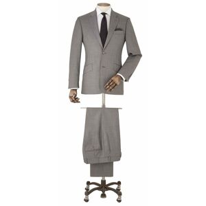 Savile Row Company Grey Textured Wool Suit - Men
