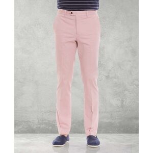 Savile Row Company Pink Flat Front Slim Fit Chinos 30