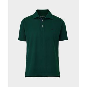 Savile Row Company Green Cotton Pique Polo Shirt L - Men