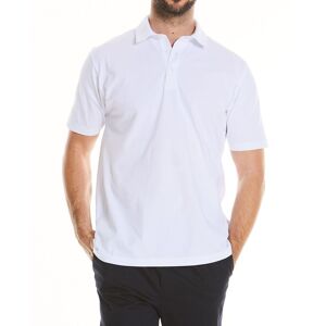 Savile Row Company White Short Sleeve Polo Shirt S - Men