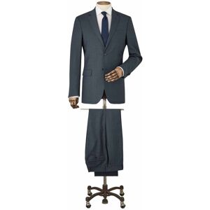 Savile Row Company Navy Herringbone Wool-Blend Suit - Men