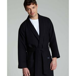 Savile Row Company Black Waffle Dressing Gown XXL - Men