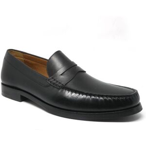 Savile Row Company Black Leather Loafers 10 - Men