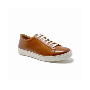 Savile Row Company Tan Leather Trainers 8 - Men