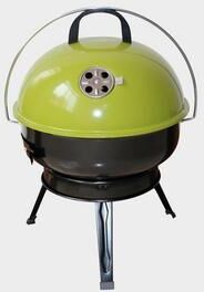 Hi-Gear Folding Leg Bbq Grill - Green, Green - Unisex