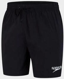 Speedo Men's Essentials 16" Swim Shorts - Black, Black - Male